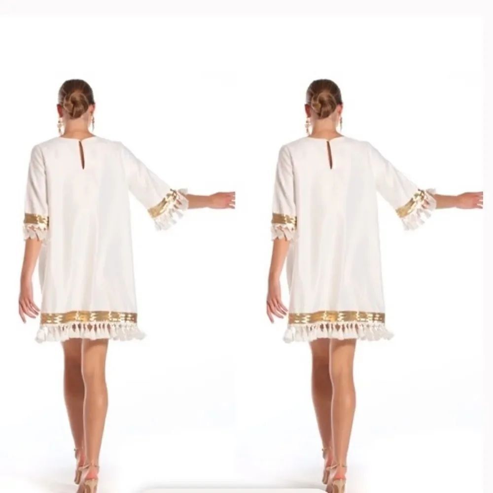 MESTIZA SHIMMY SHIMMY TASSEL DRESS - Picture 3 of 7